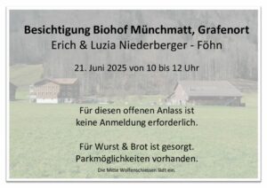 thumbnail of Mu¨nchmatt. Flyer Besichtigung